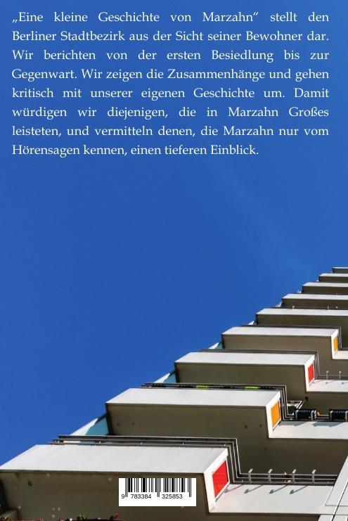 Rückseite: 9783384325853 | Eine kleine Geschichte von Marzahn | Katharina Johanson | Taschenbuch