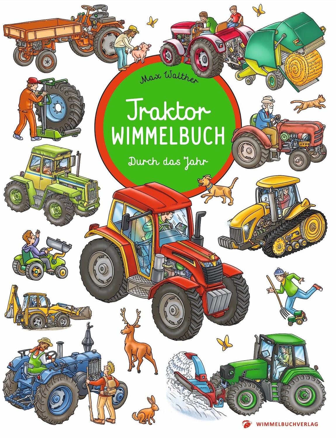 Cover: 9783985850266 | Traktor Wimmelbuch | Kinderbücher ab 3 Jahre (Bilderbuch ab 2 - 5)