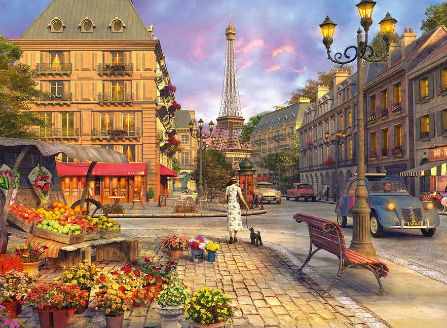 Bild: 4005556146833 | Spaziergang durch Paris (Puzzle) | Spiel | In Spielebox | 14683 | 2016