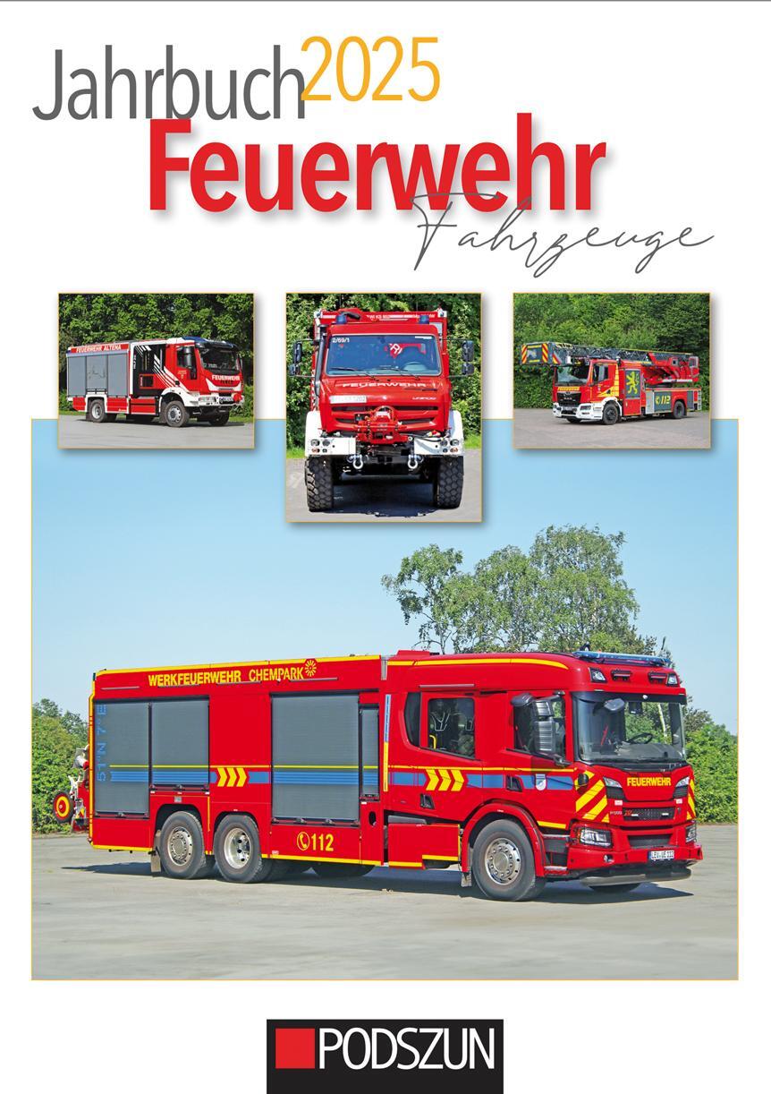 Cover: 9783751611367 | Jahrbuch Feuerwehrfahrzeuge 2025 | Wolfgang Rotter | Taschenbuch