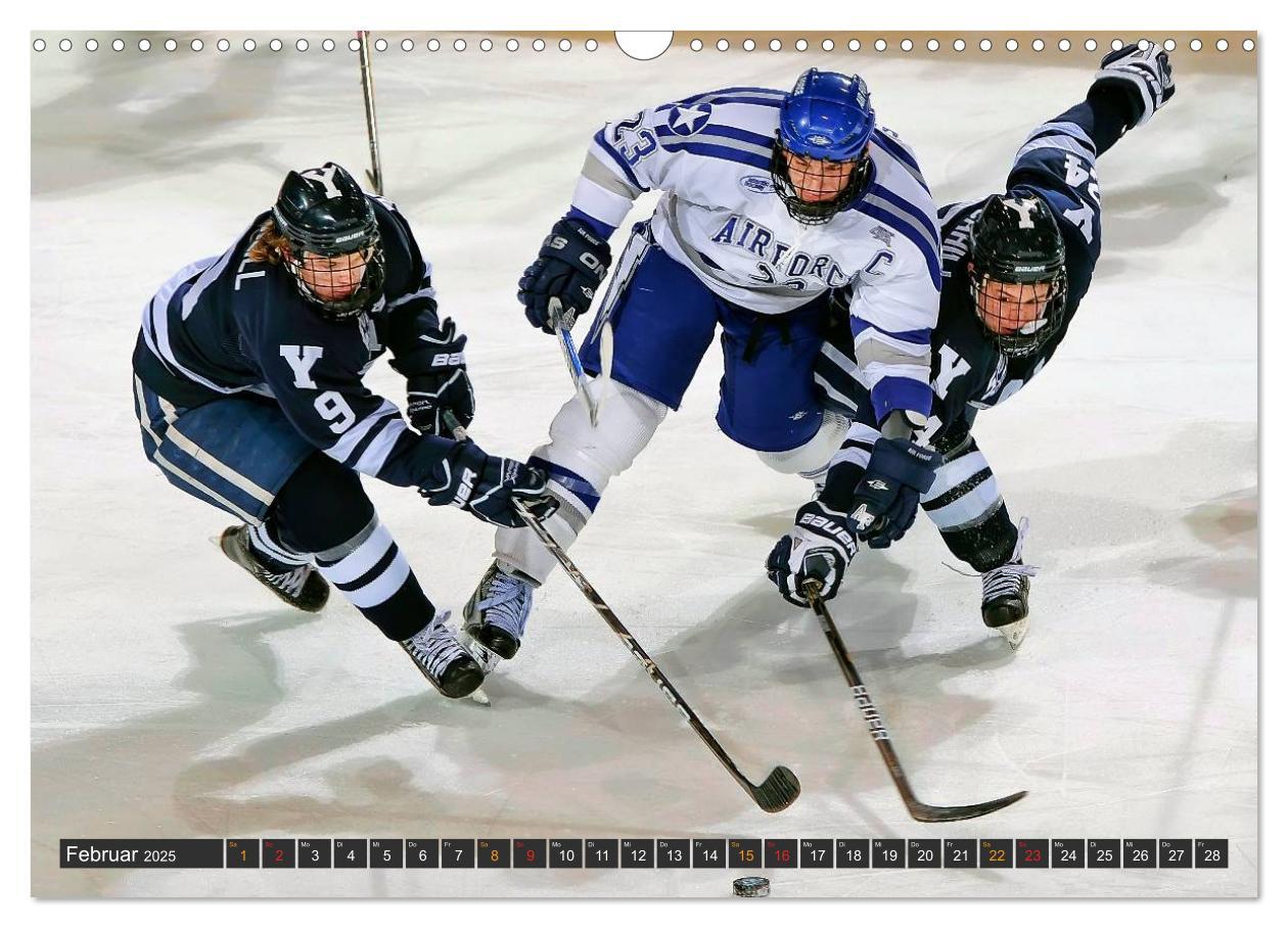 Bild: 9783435482610 | Eishockey - Fairplay und Schlägerei (Wandkalender 2025 DIN A3...