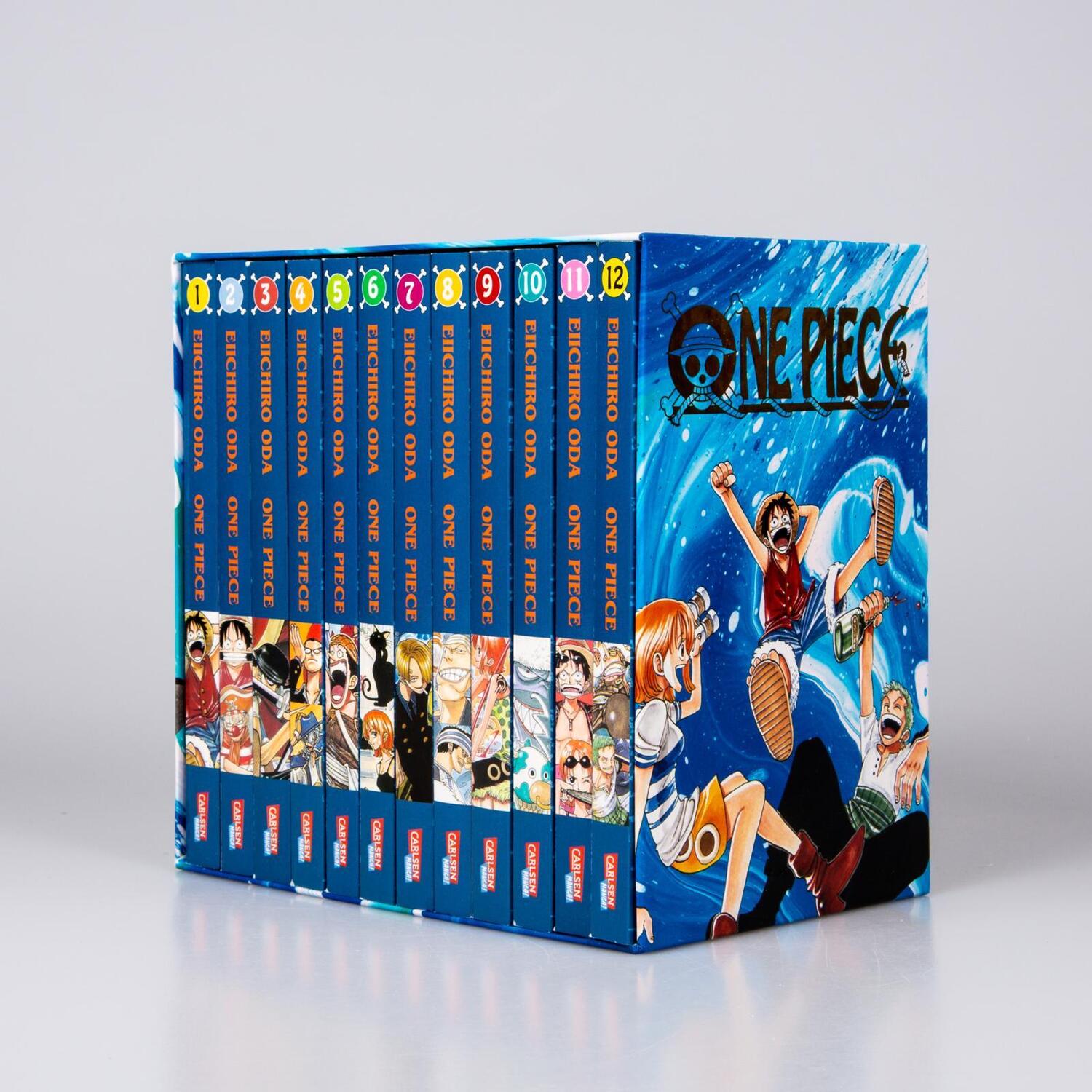 Bild: 9783551024374 | One Piece Sammelschuber 1: East Blue (inklusive Band 1-12) | Oda