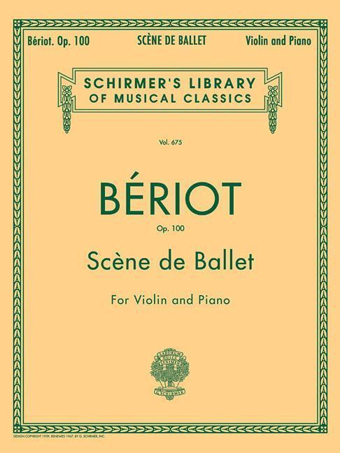 Cover: 9781423474722 | Scene de Ballet, Op. 100: Schirmer Library of Classics Volume 675...