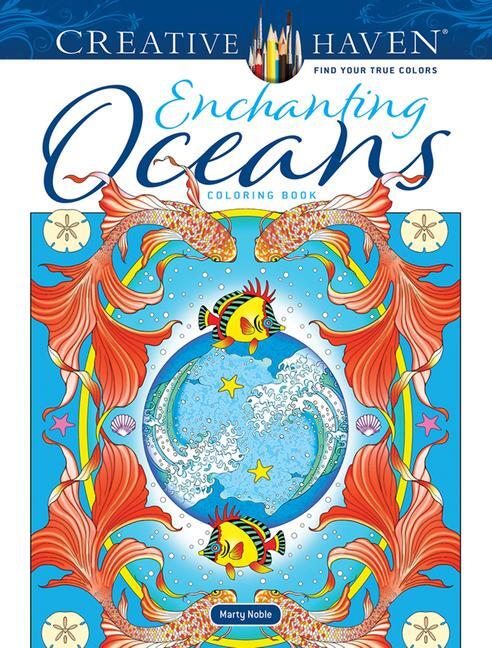 Cover: 9780486850542 | Creative Haven Enchanting Oceans Coloring Book | Marty Noble | Buch