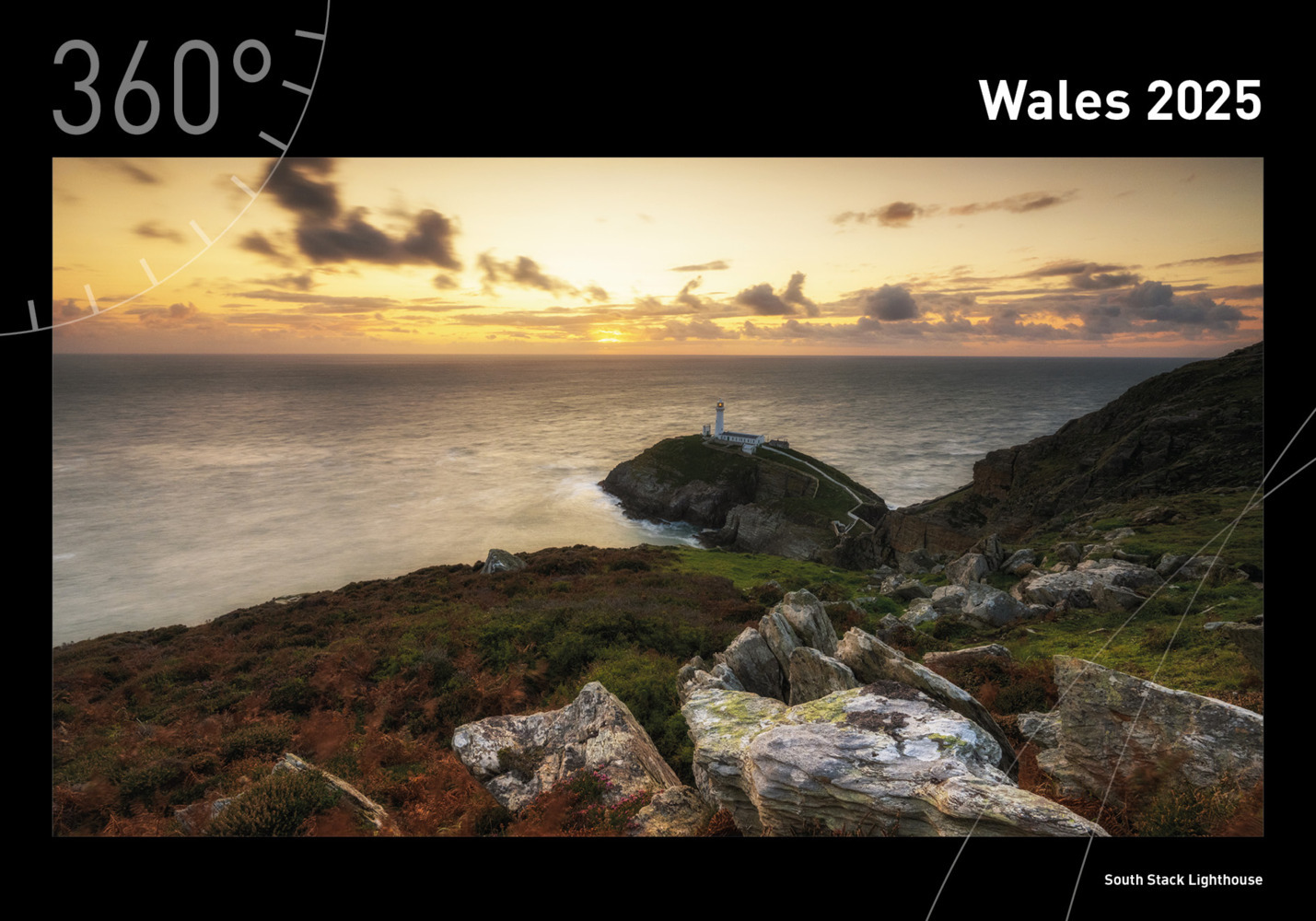 Cover: 9783968555416 | 360° Wales Premiumkalender 2025 | Sonja Jordan | Kalender | 13 S.