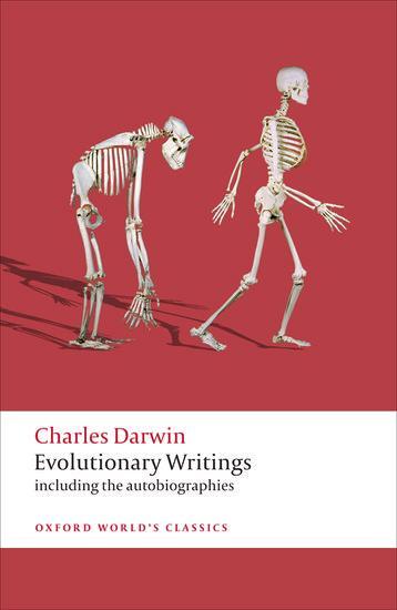 Cover: 9780199580149 | Evolutionary Writings | Including the Autobiographies | Charles Darwin