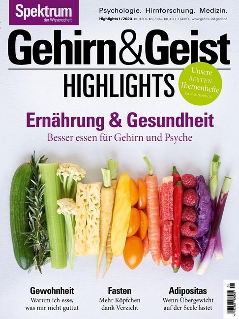 Cover: 9783958924000 | Gehirn &amp; Geist Highlights - Ernährung &amp; Gesundheit | Wissenschaft