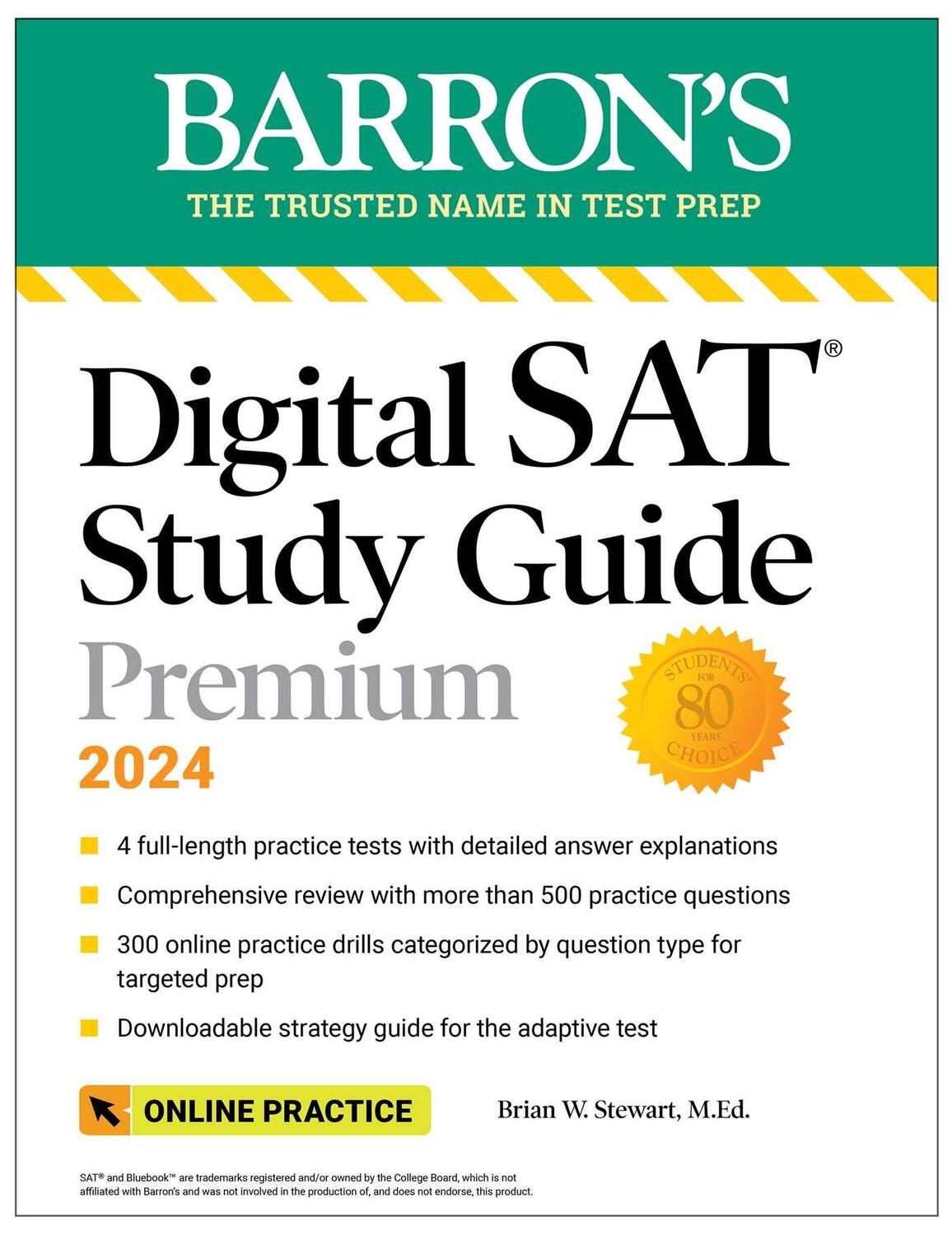 Cover: 9781506287522 | Digital SAT Study Guide Premium, 2024: 4 Practice Tests +...