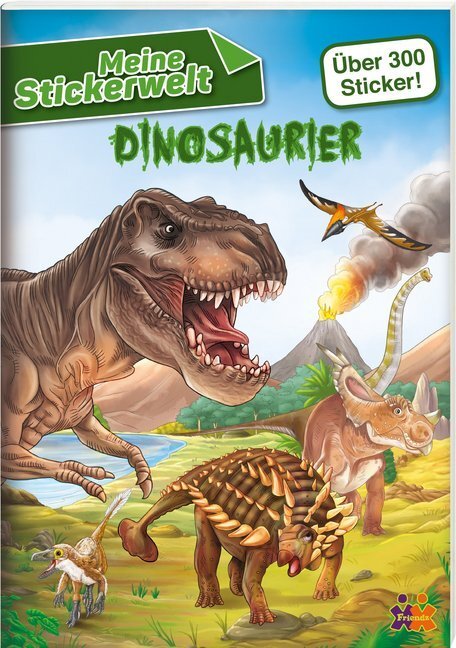 Cover: 9783863185824 | Meine Stickerwelt - Dinosaurier | Taschenbuch | 24 S. | Deutsch | 2020