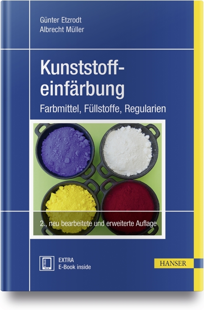 Cover: 9783446454620 | Kunststoffeinfärbung, m. 1 Buch, m. 1 E-Book | E-Book Inside | Bundle