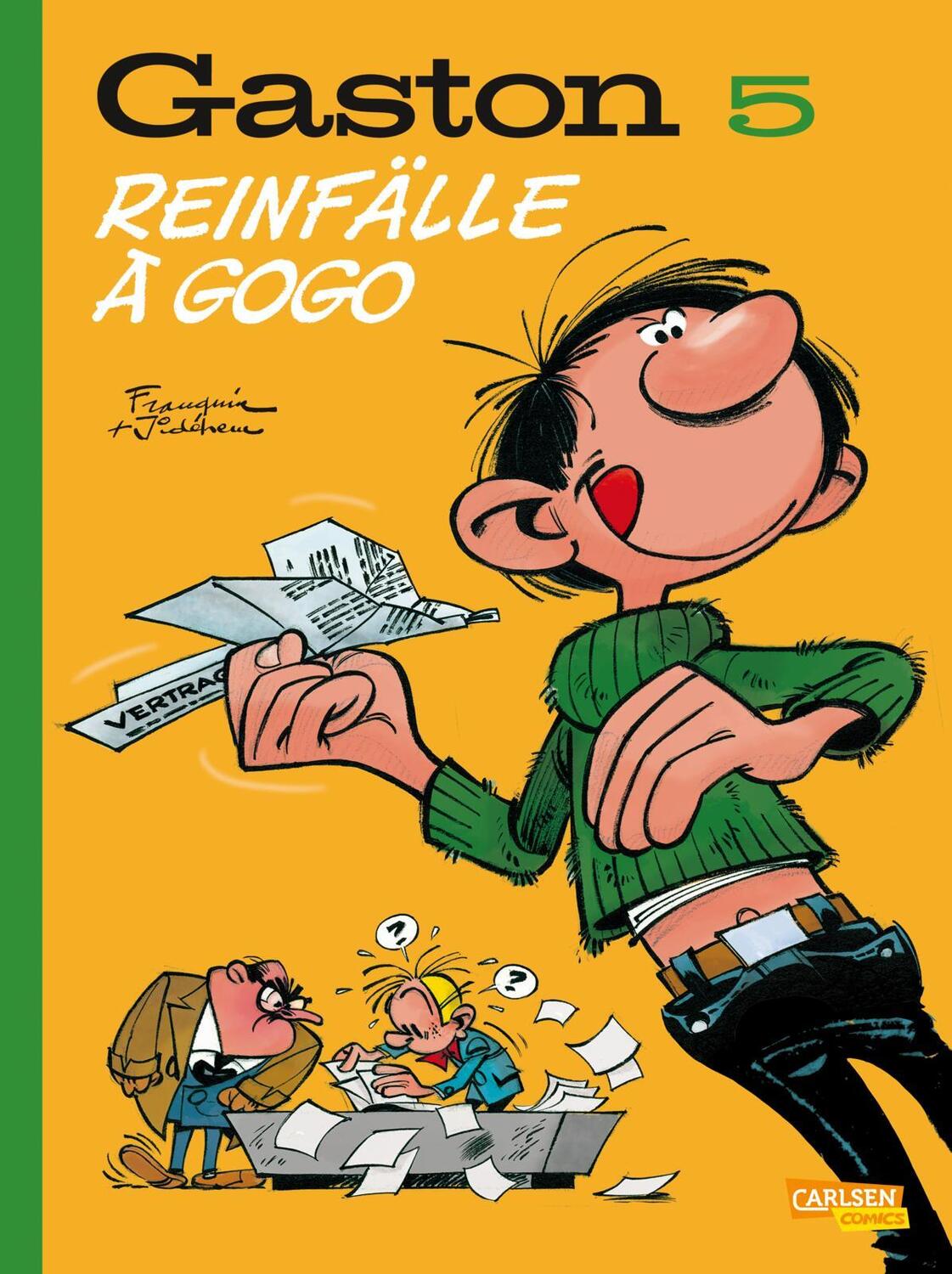 Cover: 9783551741868 | Gaston Neuedition 5: Reinfälle à gogo | André Franquin | Buch | 48 S.