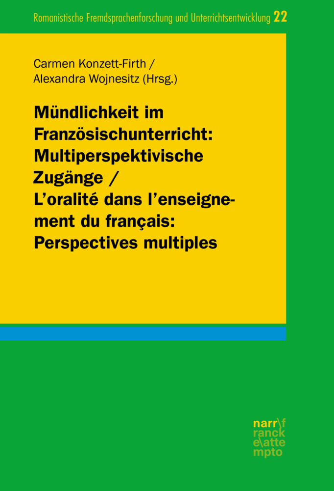 Cover: 9783823384960 | Mündlichkeit im Französischunterricht: Multiperspektivische...