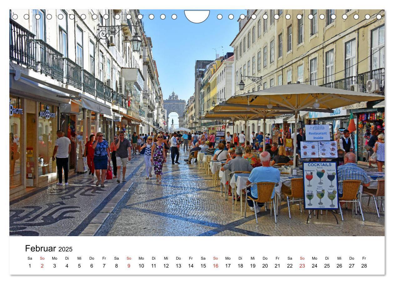 Bild: 9783435218622 | LISSABON und die Atlantikküste (Wandkalender 2025 DIN A4 quer),...