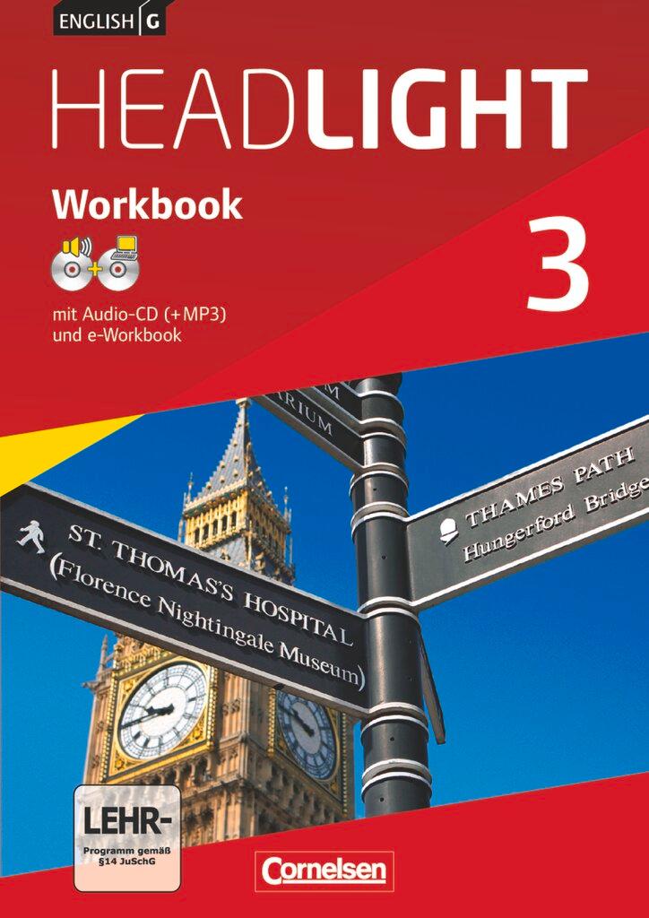 Cover: 9783060326228 | English G Headlight 03: 7. Schuljahr. Workbook mit e-Workbook und...