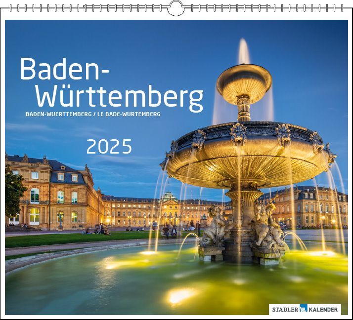 Cover: 9783861924173 | Baden-Württemberg 2025 | verschiedene Fotografen | Kalender | 13 S.