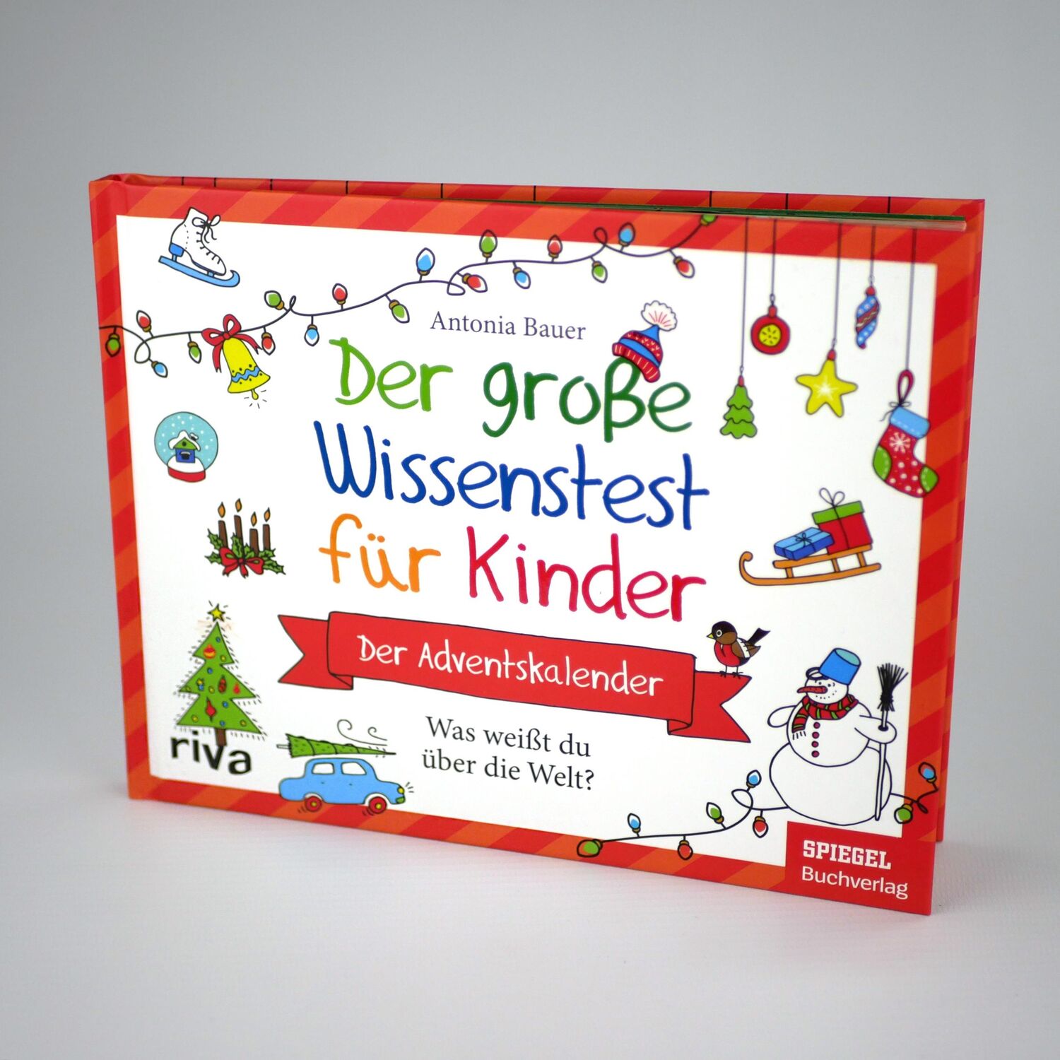 Bild: 9783742321596 | Der große Wissenstest für Kinder - Der Adventskalender | Antonia Bauer