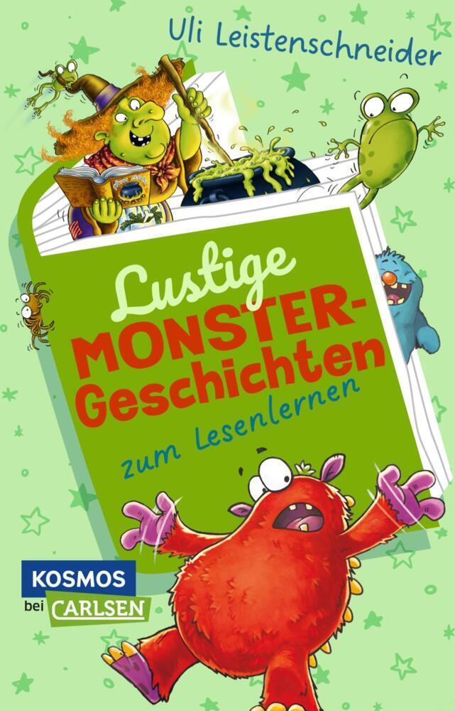 Cover: 9783551320452 | Lustige Monster-Geschichten zum Lesenlernen: Spinnengift und...