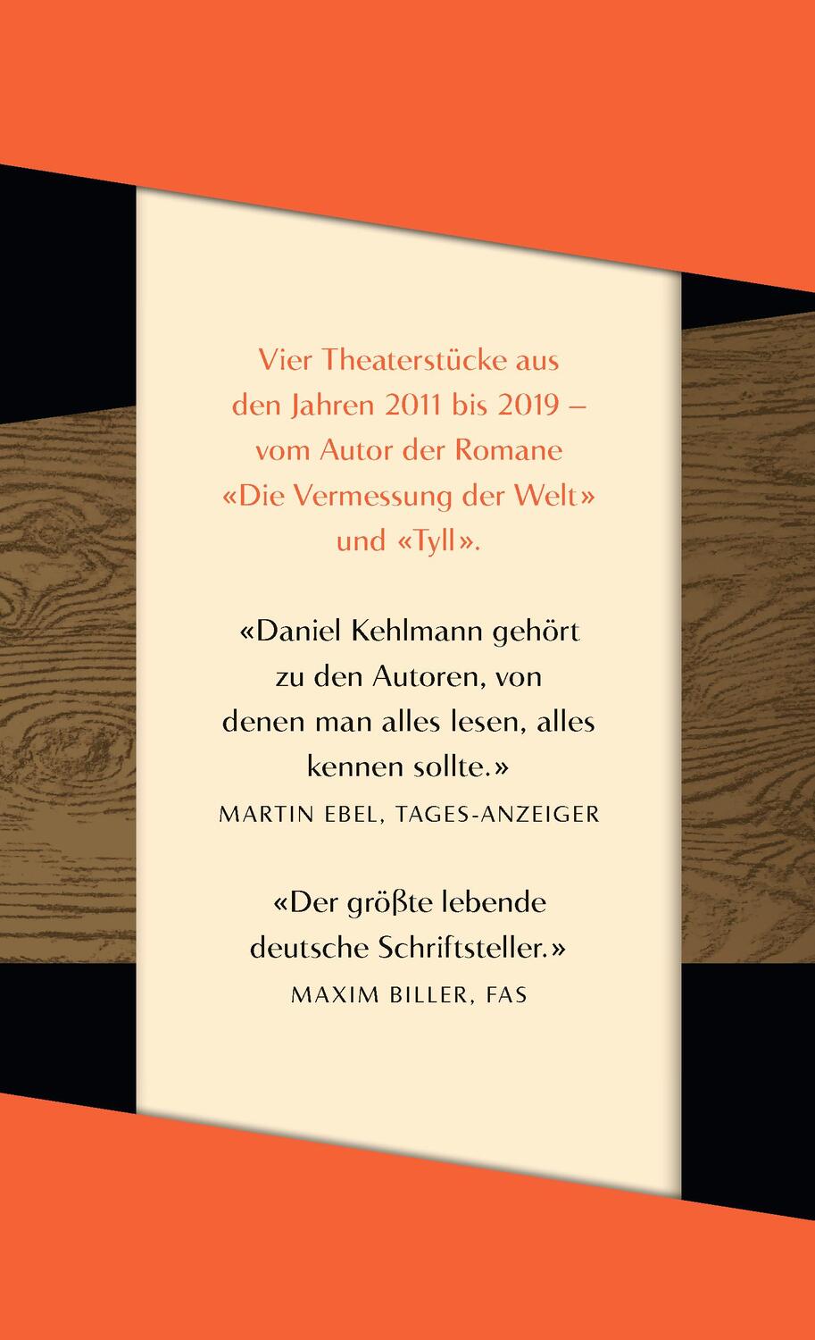 Rückseite: 9783498034757 | Vier Stücke | Daniel Kehlmann | Buch | Deutsch | 2019 | Rowohlt