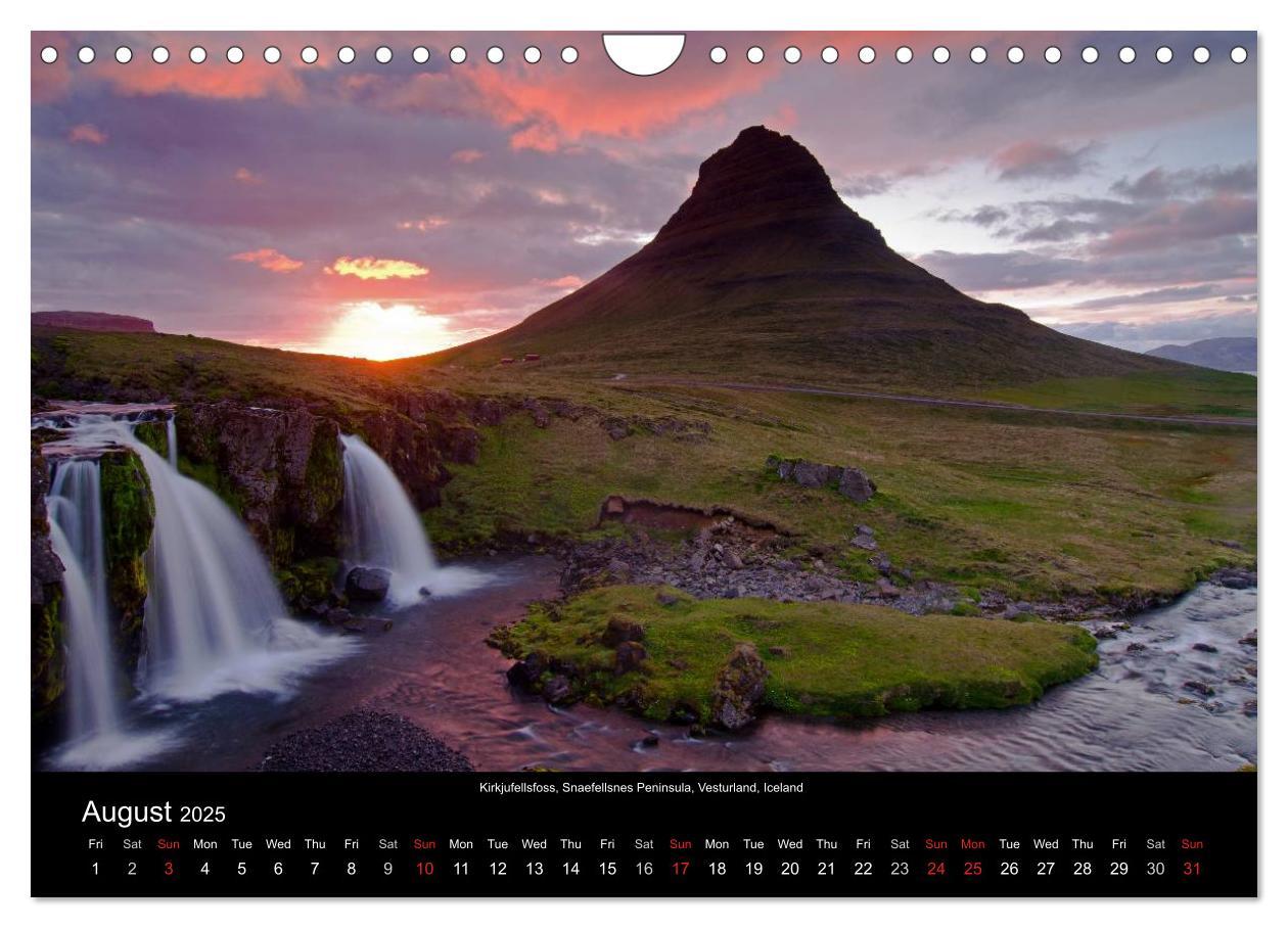 Bild: 9781325965144 | Iceland 2025 (Wall Calendar 2025 DIN A4 landscape), CALVENDO 12...