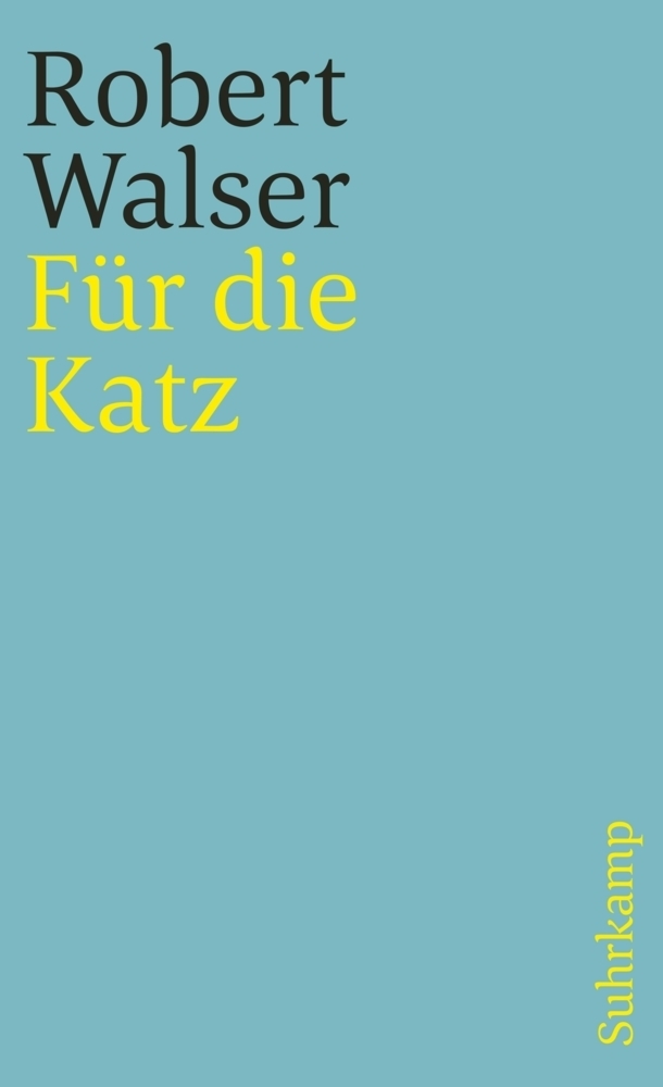 Cover: 9783518376201 | Sämtliche Werke in zwanzig Bänden | Robert Walser | Taschenbuch | 1986