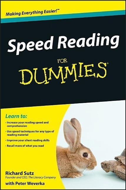 Cover: 9780470457443 | Speed Reading For Dummies | Richard Sutz (u. a.) | Taschenbuch | 2009