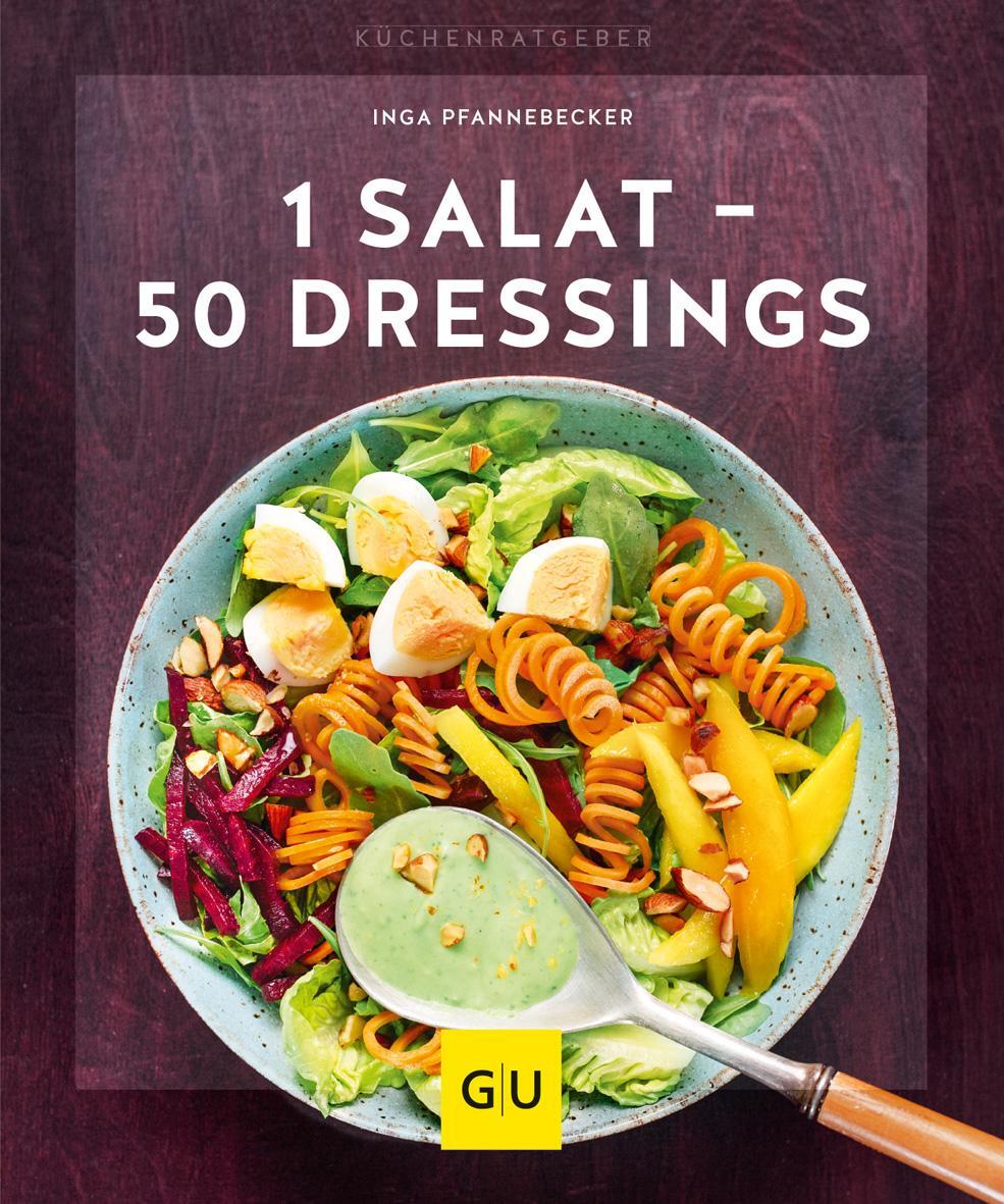 Cover: 9783833868795 | 1 Salat - 50 Dressings | Inga Pfannebecker | Taschenbuch | 64 S.