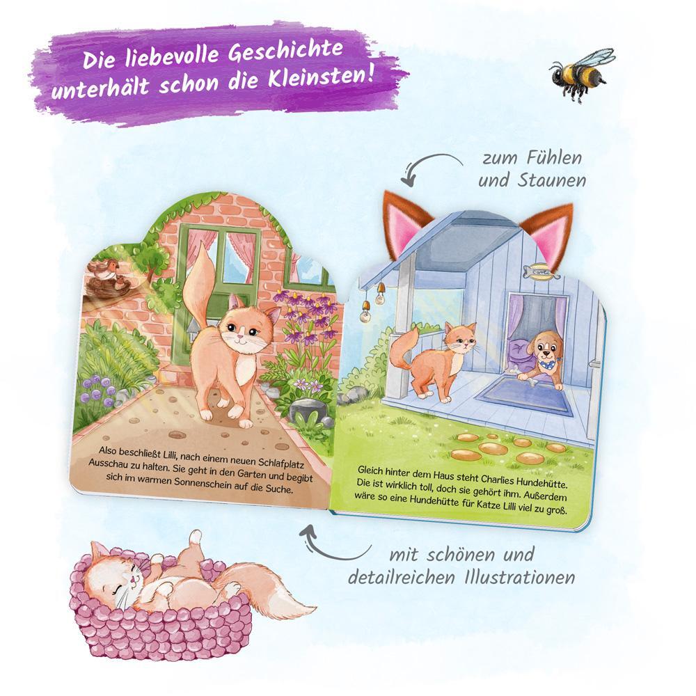 Bild: 9783965528840 | Trötsch Die kleine Katze Pappenbuch mit Plüschohren | Trötsch Verlag