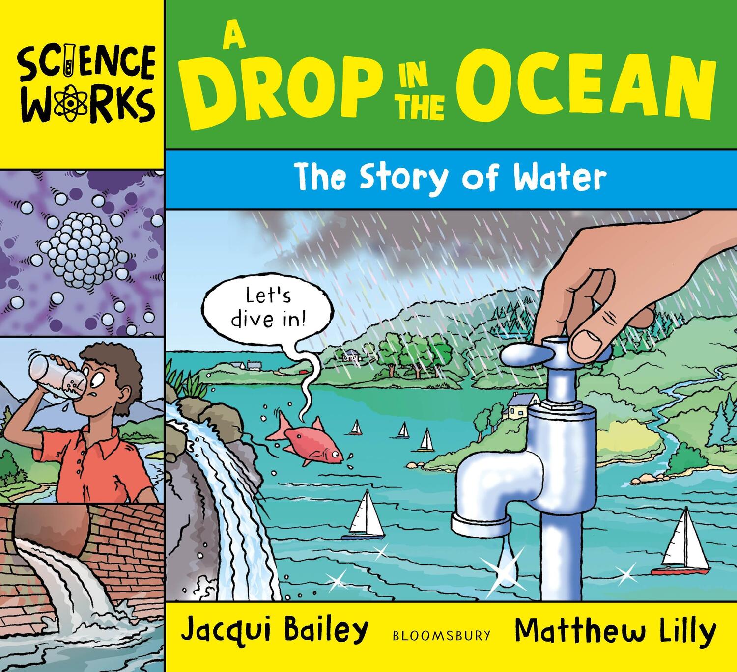 Cover: 9781801992855 | A Drop in the Ocean | The Story of Water | Jacqui Bailey | Taschenbuch