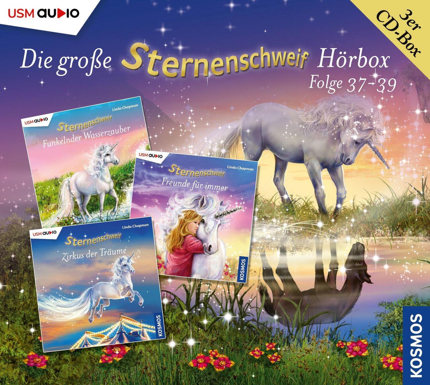 Cover: 9783803237422 | Die große Sternenschweif Hörbox Folgen 37-39 (3 Audio CDs) | Chapman