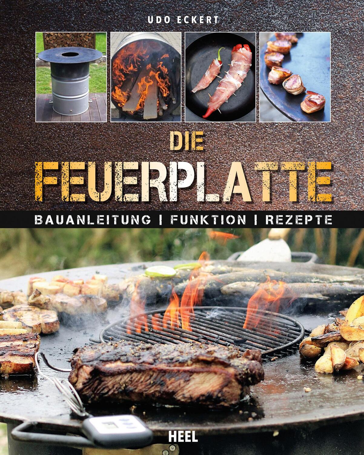 Cover: 9783958434837 | Feuerplatte | Bauanleitung · Funktion · Rezepte | Udo Eckert | Buch