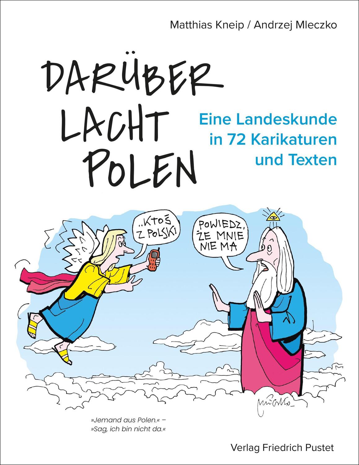 Cover: 9783791733937 | Darüber lacht Polen | Eine Landeskunde in 72 Karikaturen und Texten