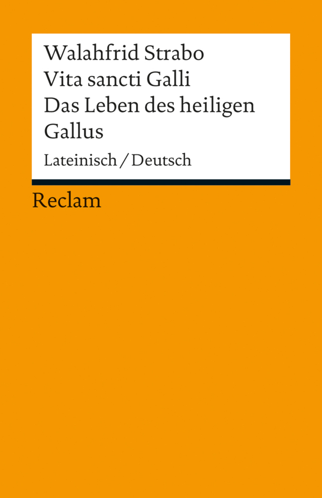 Cover: 9783150189344 | Das Leben des heiligen Gallus. Vita sancti Galli | Walahfrid-Strabo