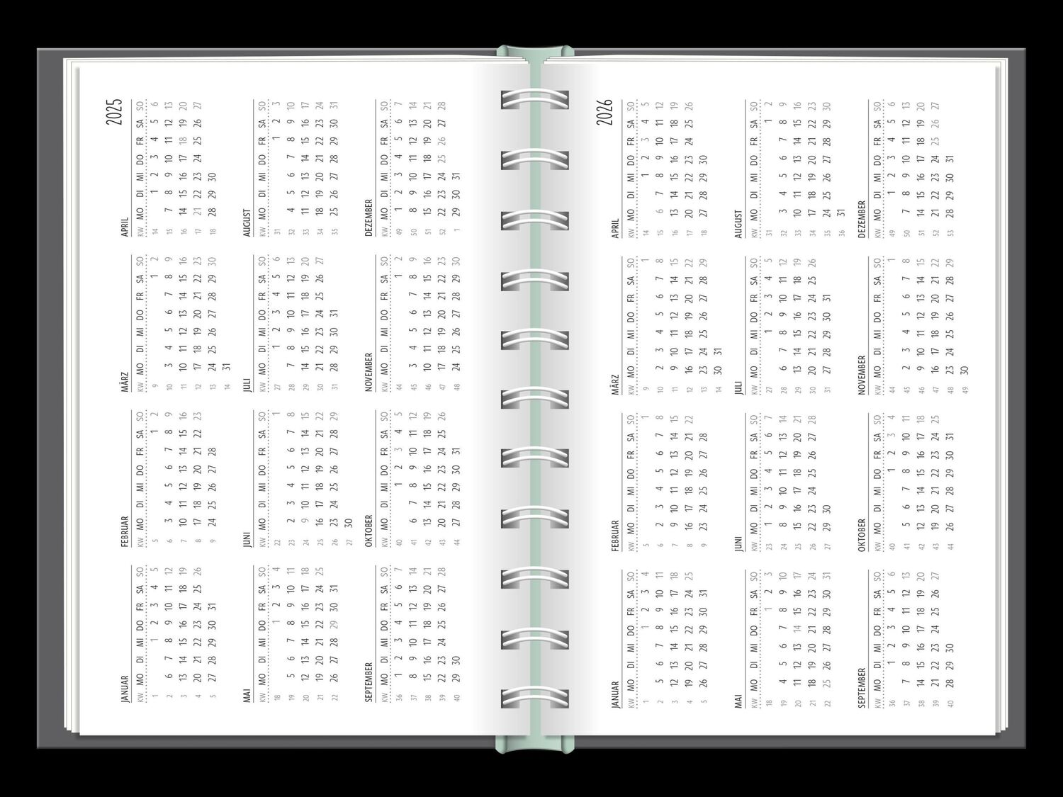 Bild: 9783986360788 | Terminplaner 2025 Nimm dir Zeit | Terminplaner Hardcover | Original