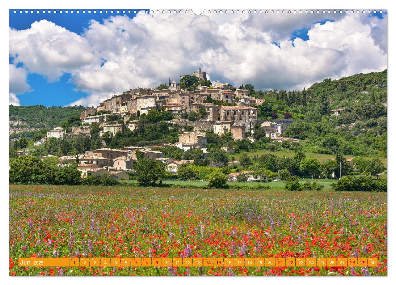 Bild: 9783383893407 | Dörfer in der Provence (Wandkalender 2025 DIN A2 quer), CALVENDO...