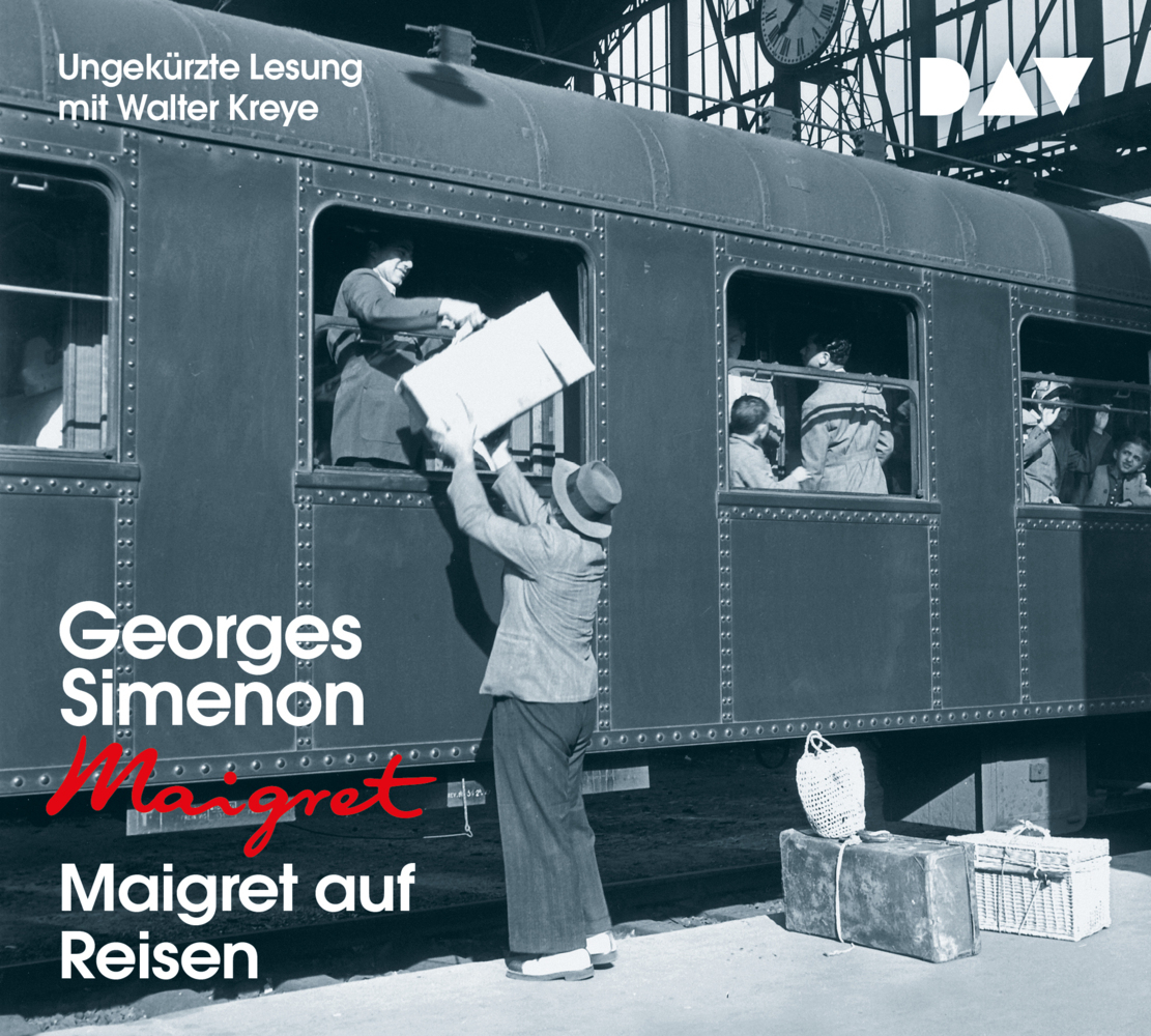 Cover: 9783742417428 | Maigret auf Reisen, 4 Audio-CD | Georges Simenon | Audio-CD | 4 CDs