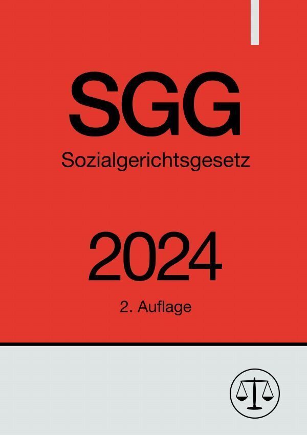 Cover: 9783758498985 | Sozialgerichtsgesetz - SGG 2024 | DE | Ronny Studier | Taschenbuch