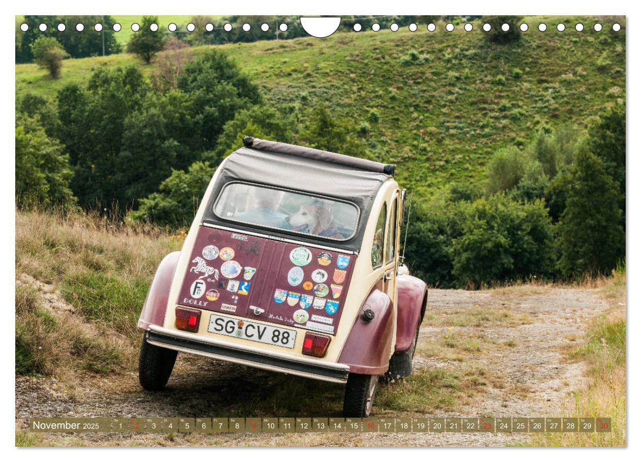 Bild: 9783435188116 | Citroën 2 CV - Zum Kippen zu schade (Wandkalender 2025 DIN A4...