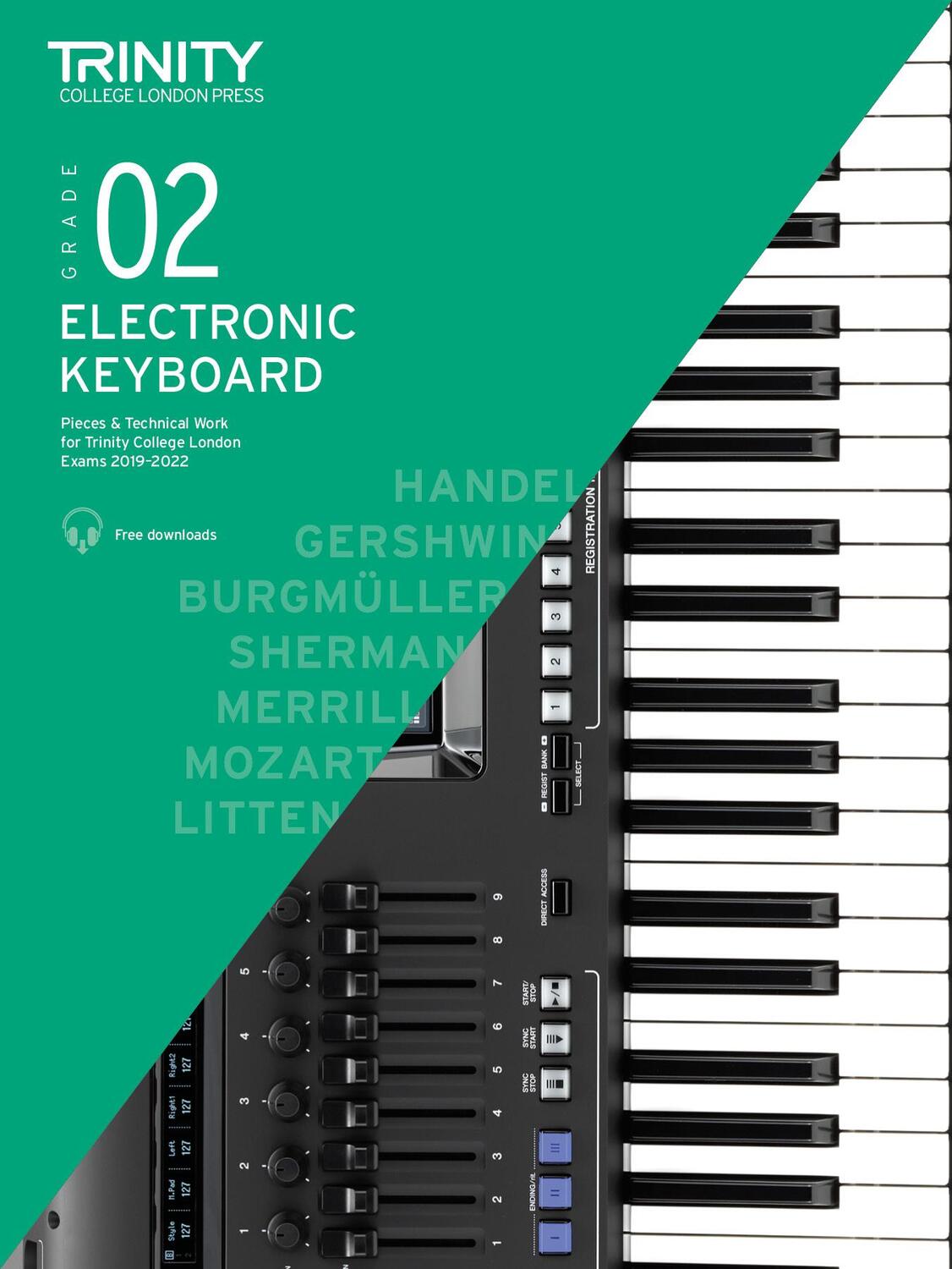 Cover: 9780857367792 | Electronic Keyboard Exam Pieces &amp; Technical Work 2019-2022: Grade 2