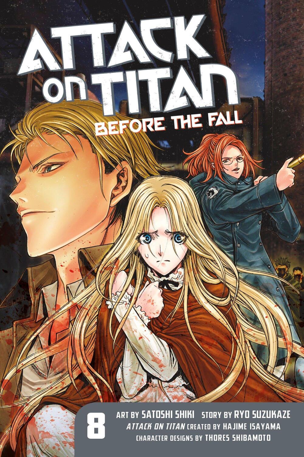 Cover: 9781632362605 | Attack on Titan: Before the Fall, Volume 8 | Ryo Suzukaze | Buch