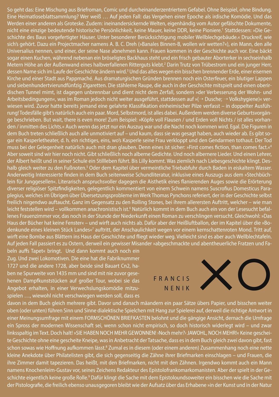 Cover: 9783944478104 | XO | Francis Nenik | Taschenbuch | Paperback | Deutsch | 2021