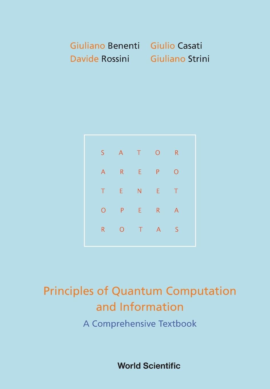 Cover: 9789813279995 | PRINCIPLES OF QUANTUM COMPUTATION AND INFORMATION | Benenti | Buch