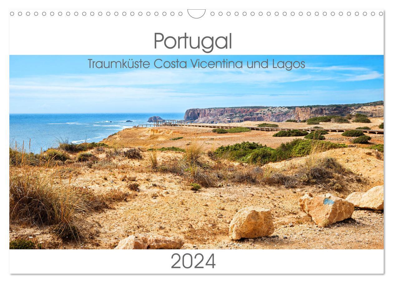 Cover: 9783675853089 | Portugal 2024 - Traumküste Costa Vicentina und Lagos (Wandkalender...