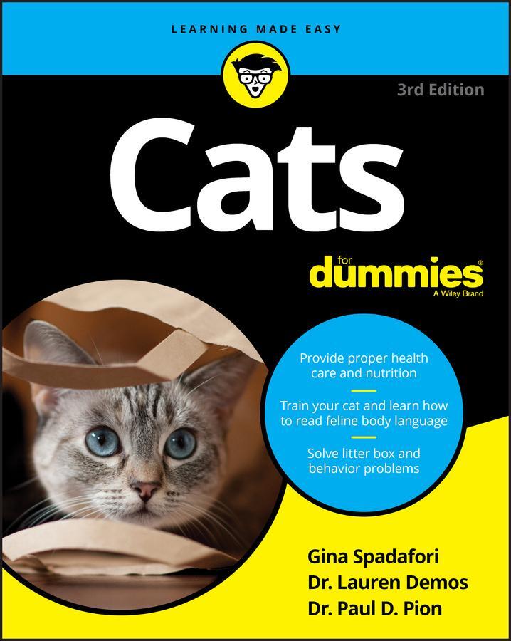 Cover: 9781119646266 | Cats for Dummies | Gina Spadafori (u. a.) | Taschenbuch | 400 S.