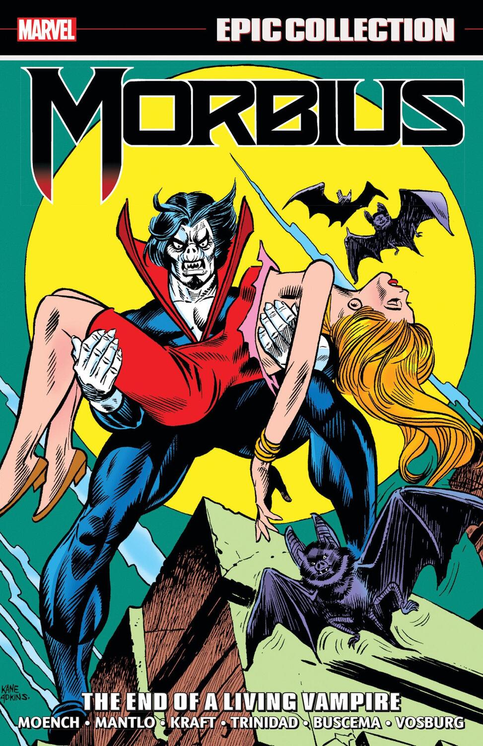 Cover: 9781302928346 | Morbius Epic Collection: The End of a Living Vampire | Marvel Comics