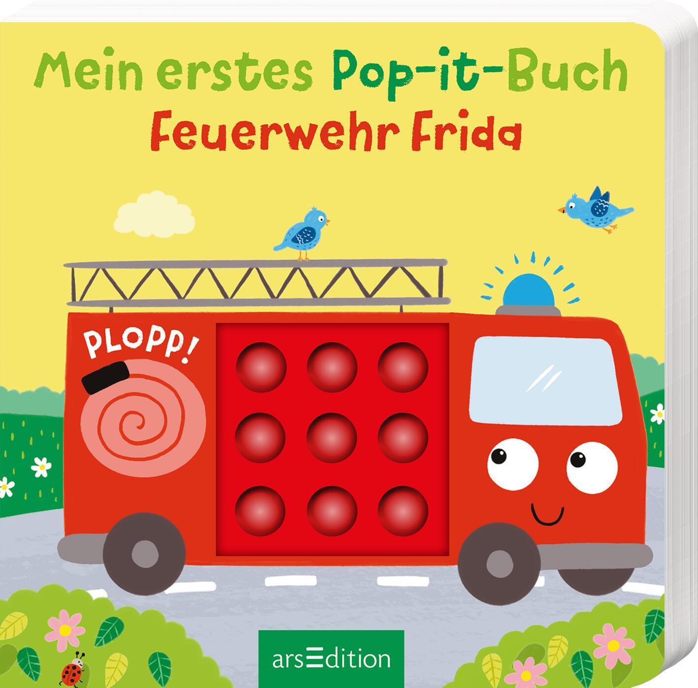 Cover: 9783845853215 | Mein erstes Pop-it-Buch - Feuerwehr Frida | Plopp! | Buch | 10 S.