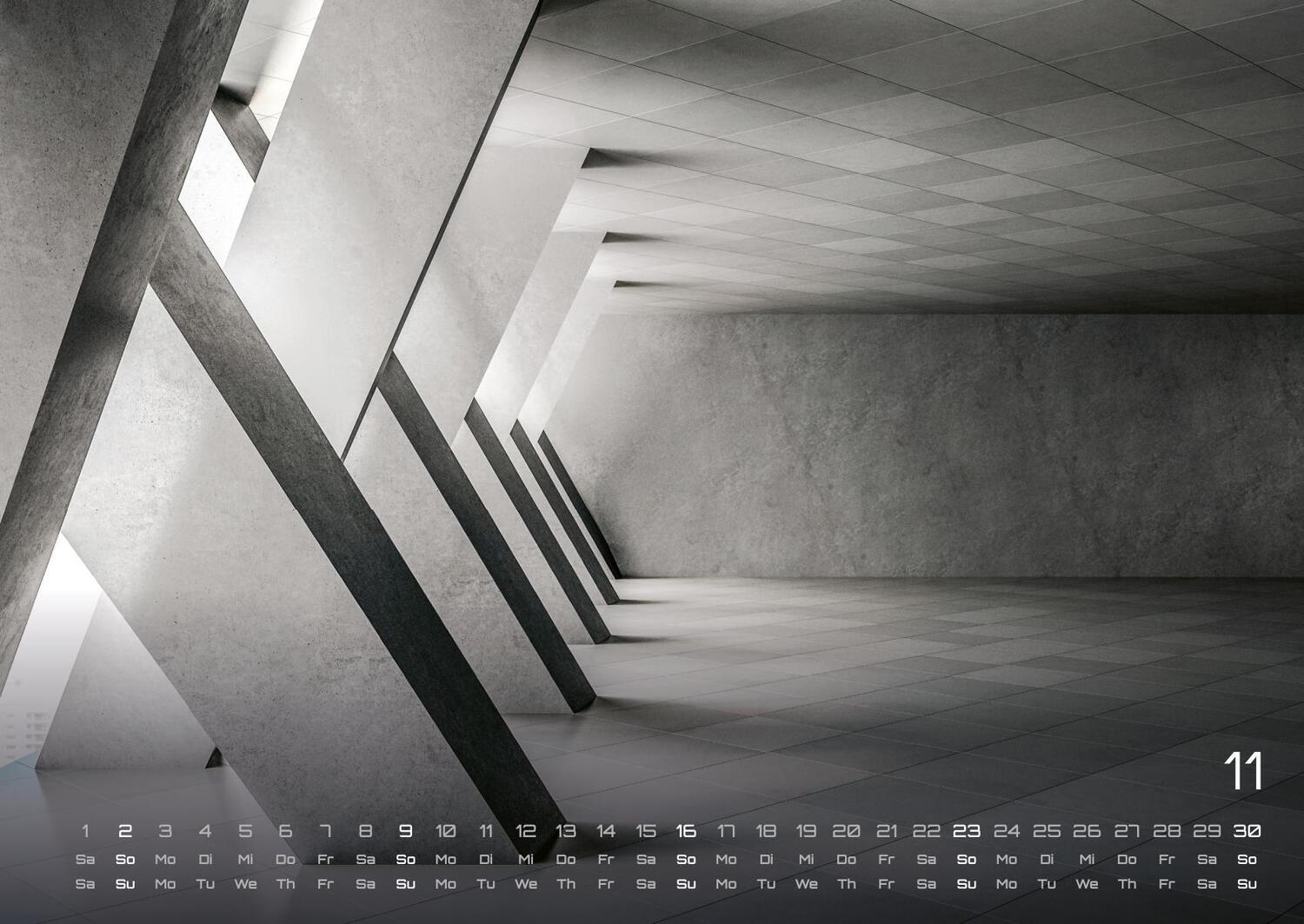 Bild: 9783986733773 | Architektur - faszinierende Baukunst - 2025 - Kalender DIN A2 | de