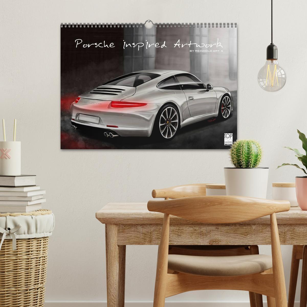 Bild: 9783435498758 | Porsche inspired Artwork by Reinhold Art´s (Wandkalender 2025 DIN...