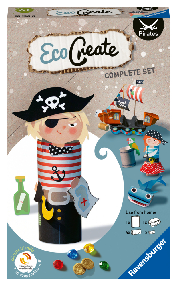 Cover: 4005556181308 | Ravensburger EcoCreate 18130 - Pirates - Kinder ab 6 Jahren | Spiel