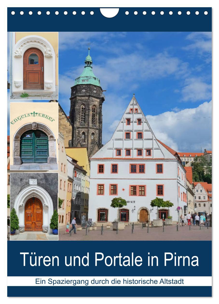 Cover: 9783435997213 | Türen und Portale in Pirna (Wandkalender 2025 DIN A4 hoch),...