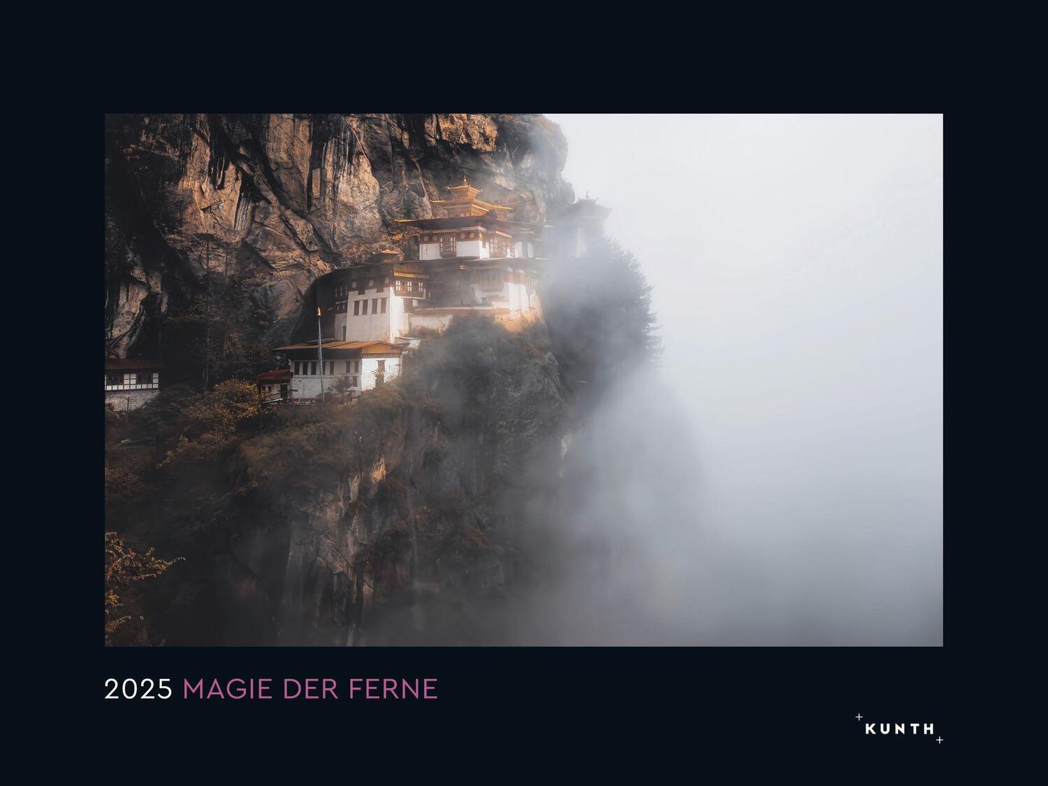 Cover: 9783965913455 | Magie der Ferne - KUNTH Wandkalender 2025 | Kalender | 14 S. | Deutsch